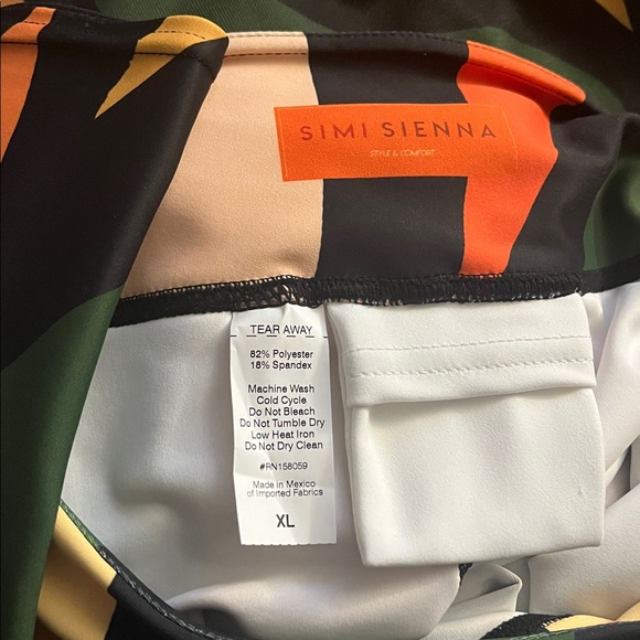 Multicolor Abstract Print Two-Piece Set - PLEASE READ - Picture 6 of 6